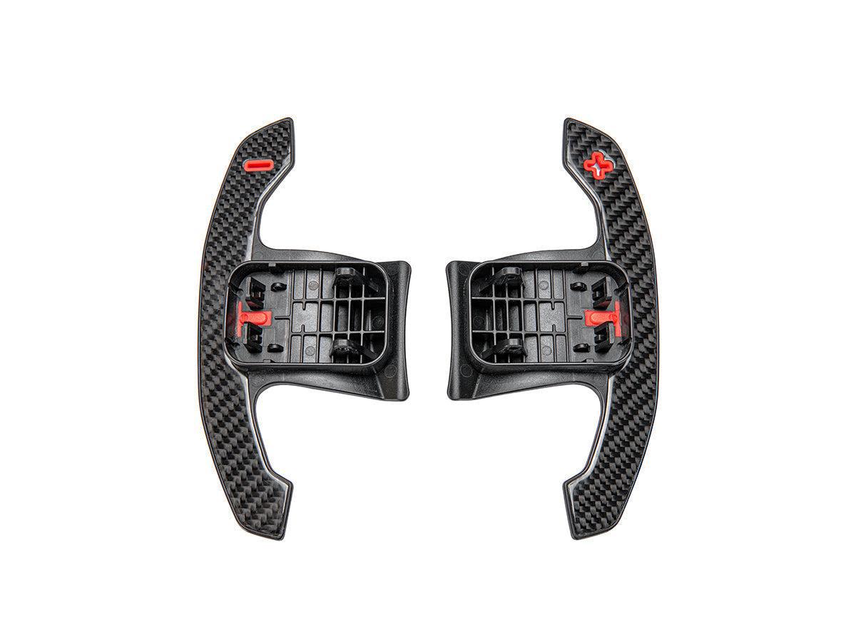 AutoTecknic Carbon Fiber Pole Position Shift Paddles - F90 M5-Interior-Silicon Valley Bimmer