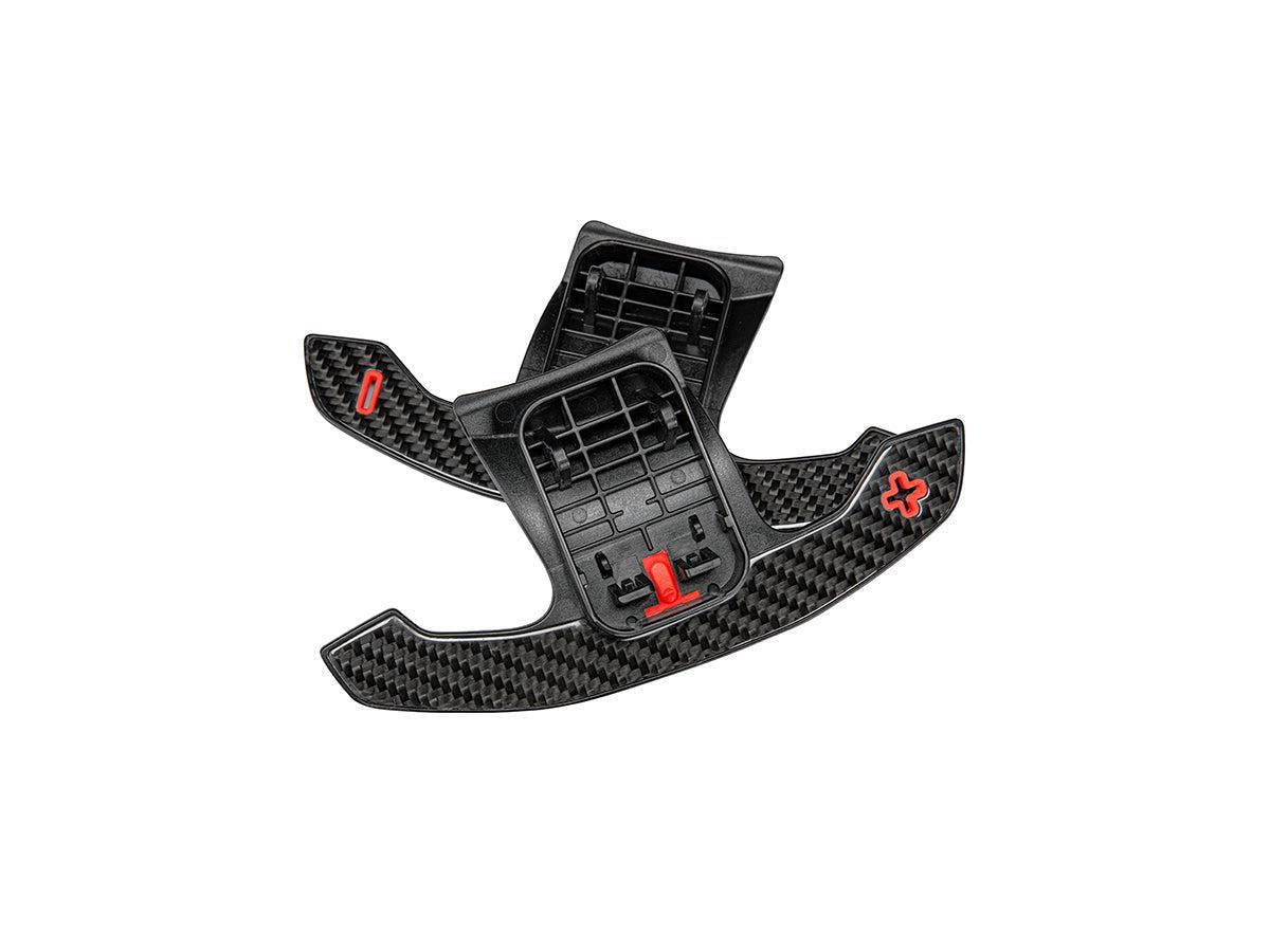 AutoTecknic Carbon Fiber Pole Position Shift Paddles - G30 5-Series-Interior-Silicon Valley Bimmer