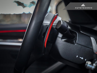 AutoTecknic Carbon Fiber Pole Position Shift Paddles - G87 M2-Interior-Silicon Valley Bimmer