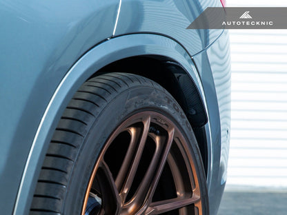 AutoTecknic Carbon Fiber Rear Splash Guards - F97 X3M | G01 X3-Exterior-Silicon Valley Bimmer