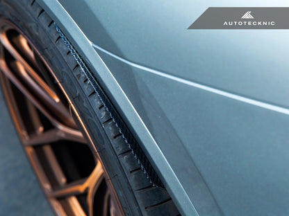 AutoTecknic Carbon Fiber Rear Splash Guards - F97 X3M | G01 X3-Exterior-Silicon Valley Bimmer