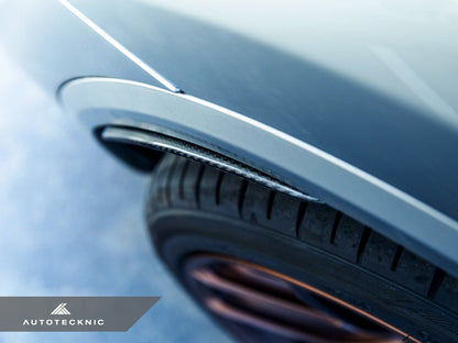 AutoTecknic Carbon Fiber Rear Splash Guards - F97 X3M | G01 X3-Exterior-Silicon Valley Bimmer