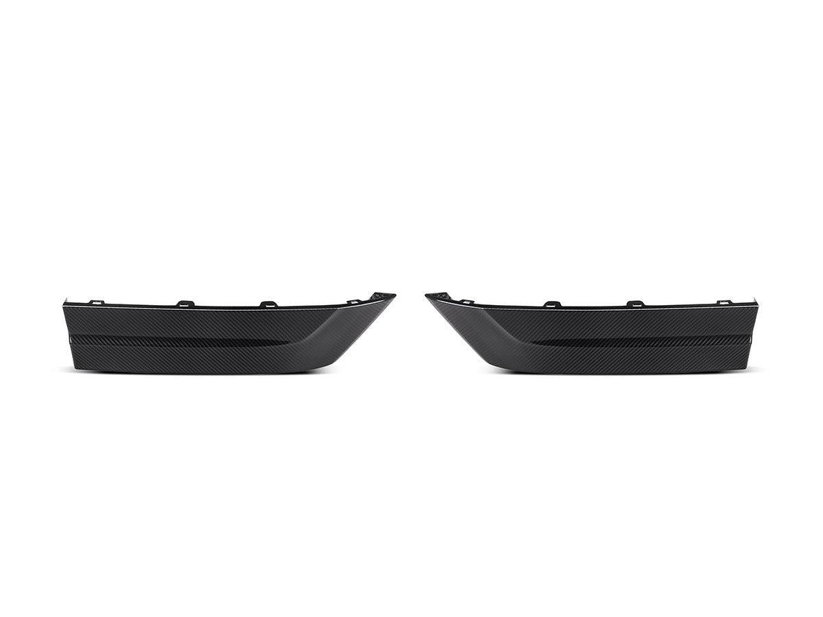 AutoTecknic Carbon Fiber Rear Splitter Set - F96 X6M-Exterior-Silicon Valley Bimmer