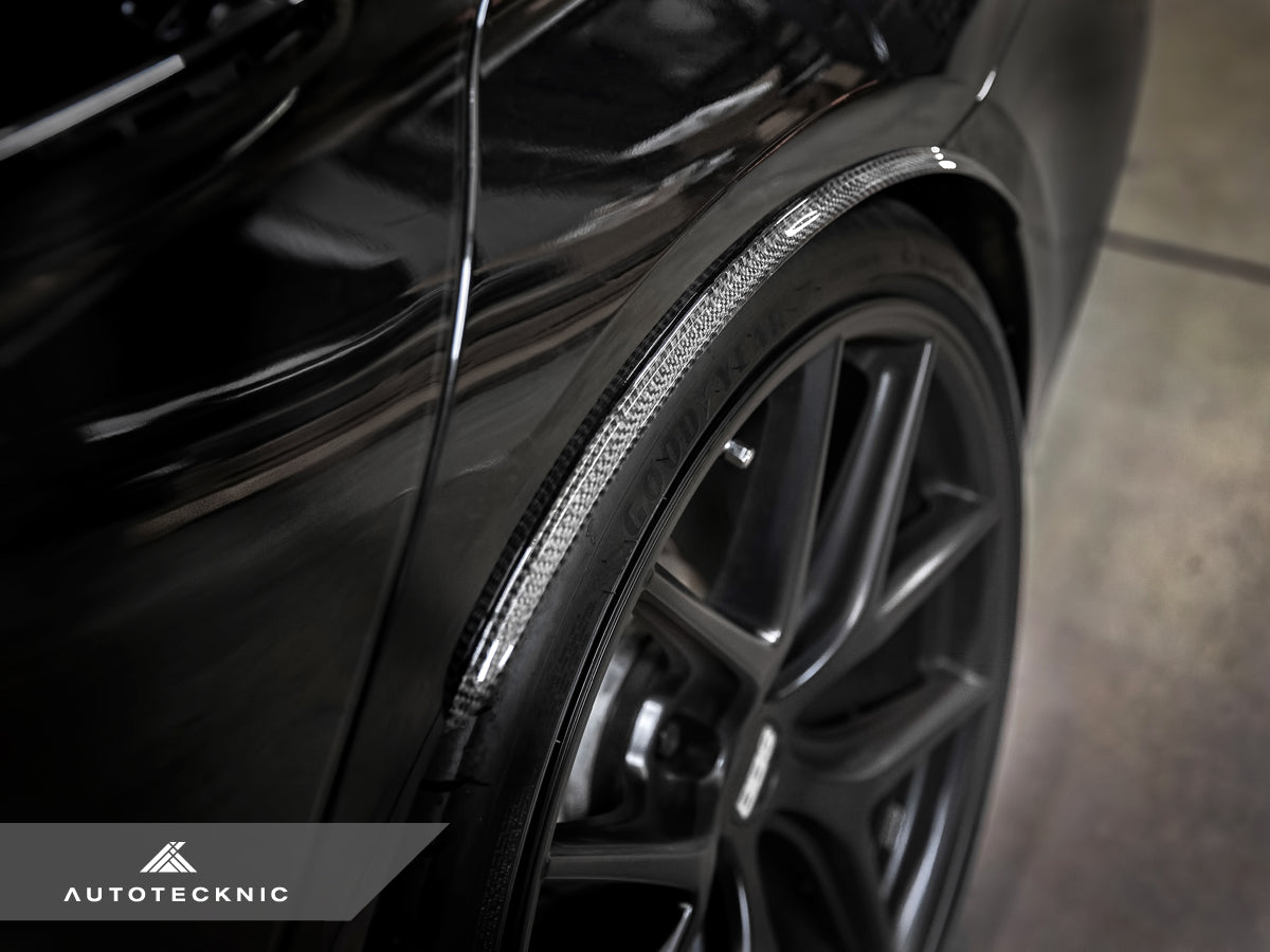 AutoTecknic Carbon Fiber Rear Wheel Arch Extension Set - F90 M5-Exterior-Silicon Valley Bimmer