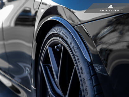 AutoTecknic Carbon Fiber Rear Wheel Arch Extension Set - F90 M5-Exterior-Silicon Valley Bimmer