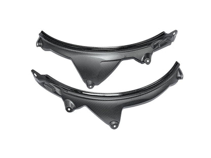 AutoTecknic Carbon Fiber Rear Wheel Arch Extension Set - F93 M8 Gran Coupe-Exterior-Silicon Valley Bimmer