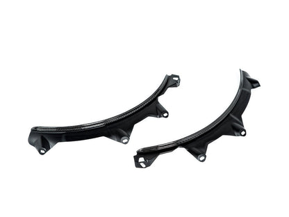 AutoTecknic Carbon Fiber Rear Wheel Arch Extension Set - G30 5-Series-Exterior-Silicon Valley Bimmer