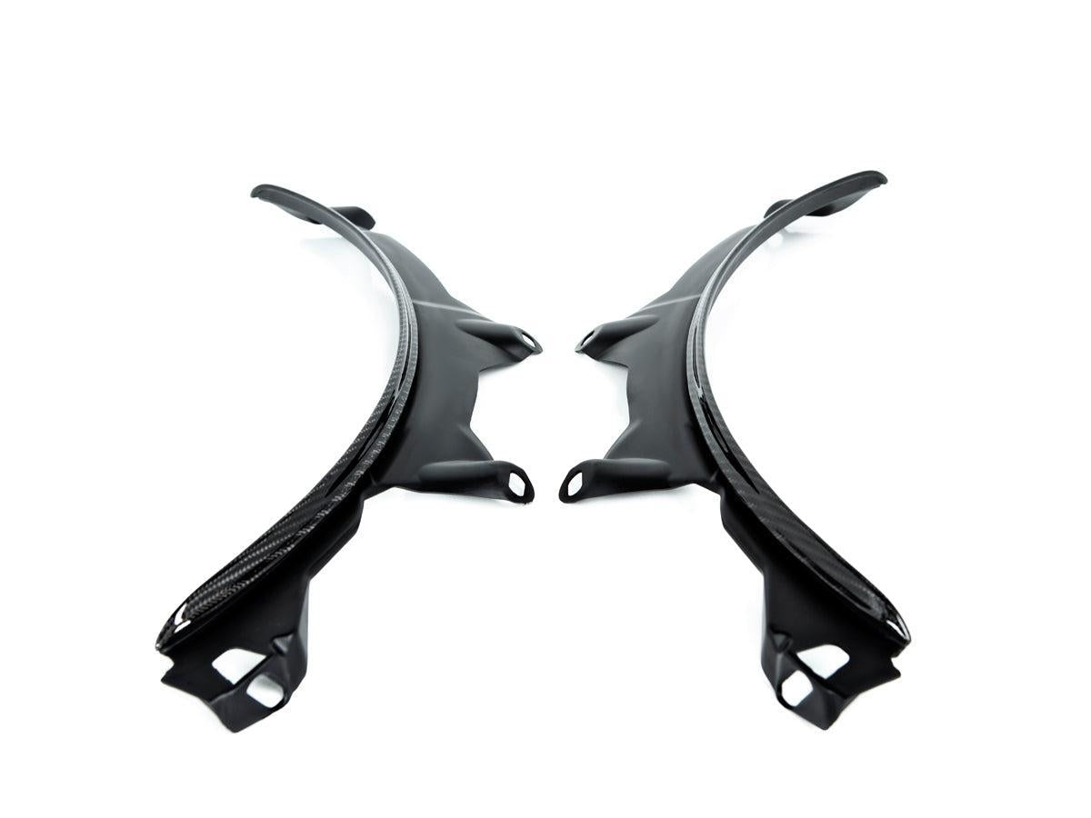 AutoTecknic Carbon Fiber Rear Wheel Arch Extension Set - G30 5-Series-Exterior-Silicon Valley Bimmer