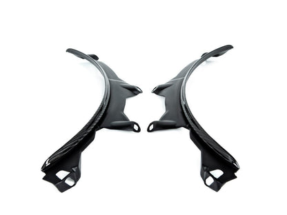 AutoTecknic Carbon Fiber Rear Wheel Arch Extension Set - G30 5-Series-Exterior-Silicon Valley Bimmer