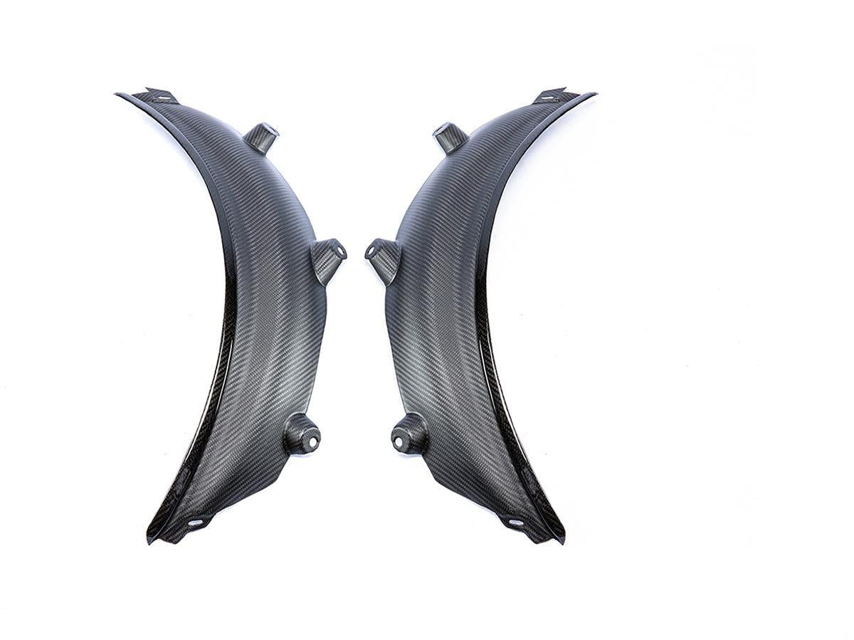 AutoTecknic Carbon Fiber Rear Wheel Arch Extension Set - G80 M3