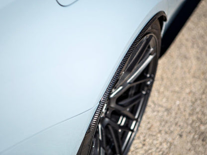 AutoTecknic Carbon Fiber Rear Wheel Arch Extension Set - G80 M3