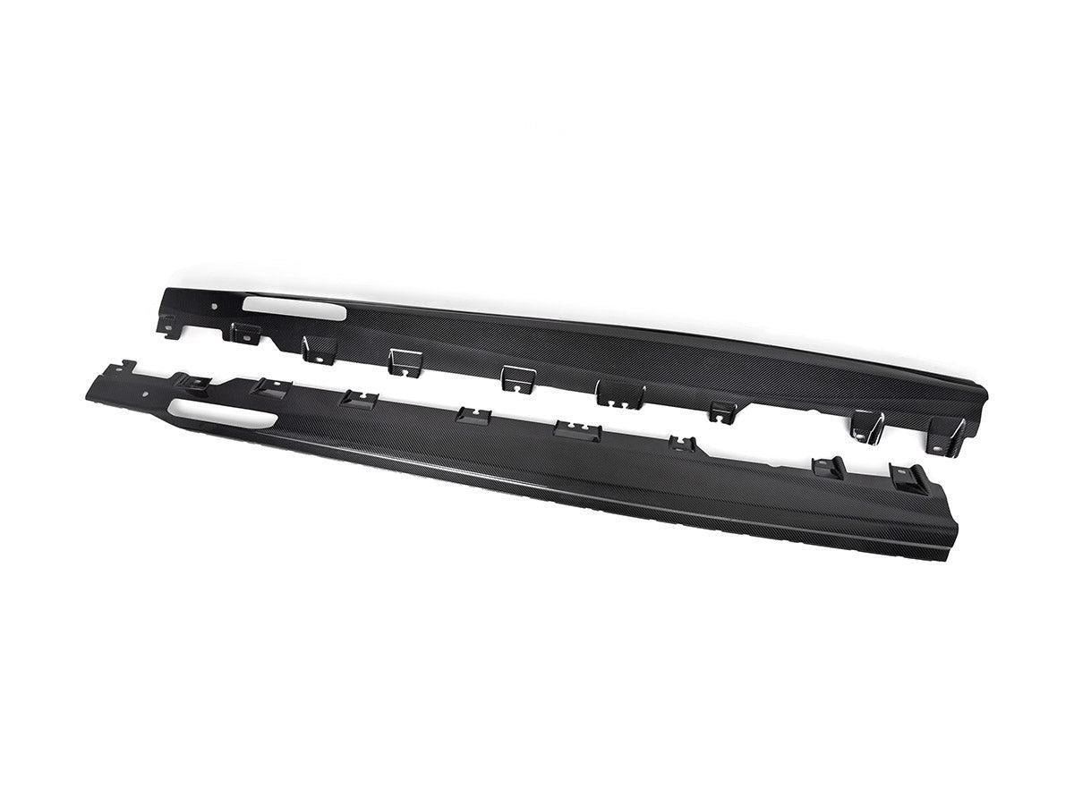 AutoTecknic Carbon Fiber Side Skirt Extension Set - F96 X6M | G06 X6-Exterior-Silicon Valley Bimmer