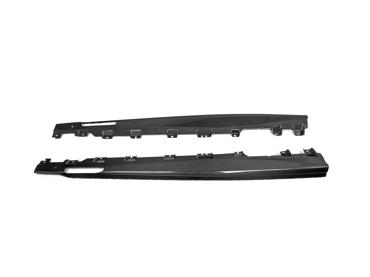 AutoTecknic Carbon Fiber Side Skirt Extension Set - F96 X6M | G06 X6-Exterior-Silicon Valley Bimmer