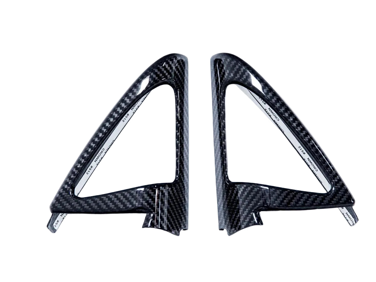 AutoTecknic Carbon Fiber Speaker Tweeter Cover - F32/ F33/ F36 4-Series-Interior-Silicon Valley Bimmer