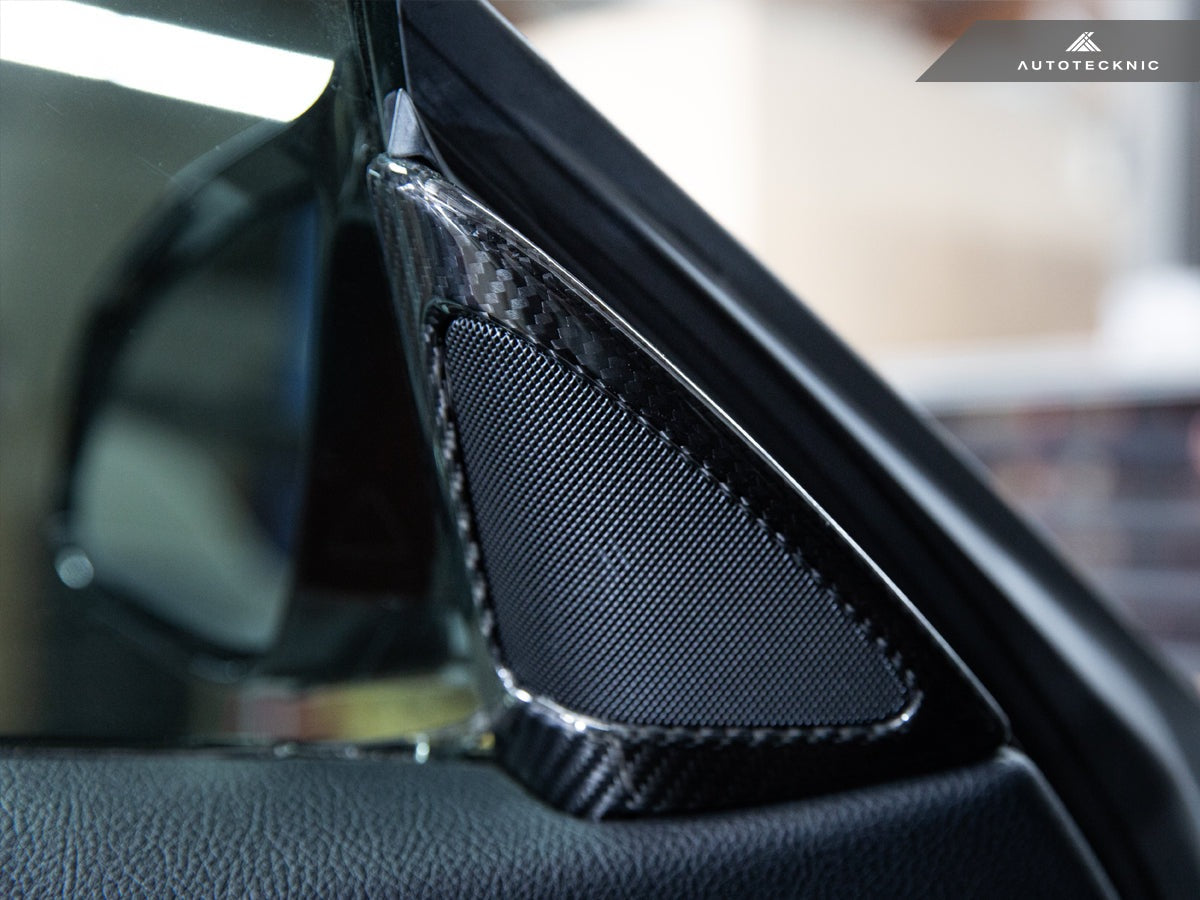 AutoTecknic Carbon Fiber Speaker Tweeter Cover - F82/ F83 M4-Exterior-Silicon Valley Bimmer