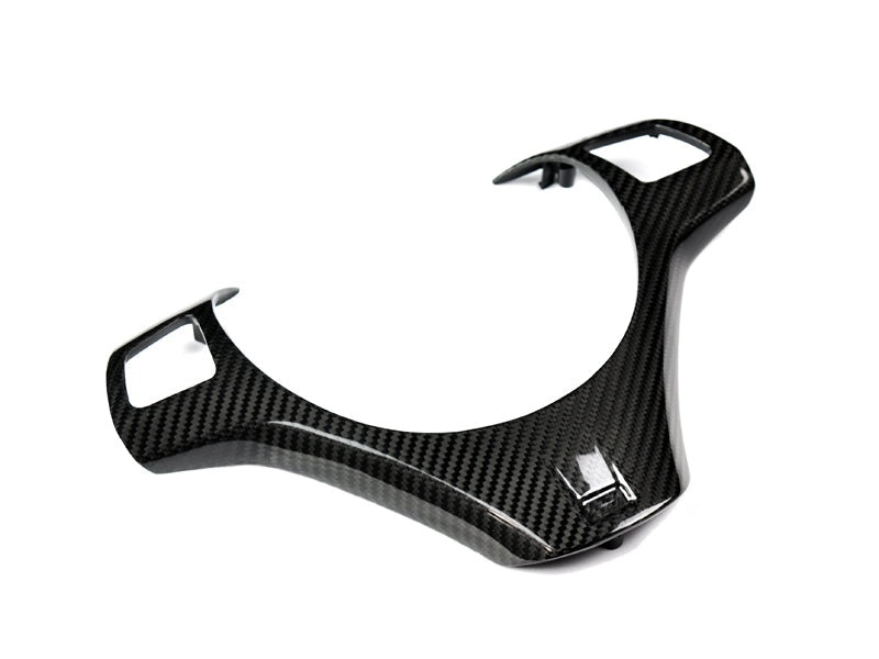 AutoTecknic Carbon Fiber Steering Wheel Trim - E9X M3 | E82 1M Coupe-Interior-Silicon Valley Bimmer