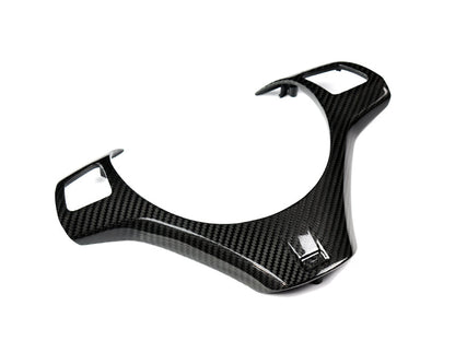 AutoTecknic Carbon Fiber Steering Wheel Trim - E9X M3 | E82 1M Coupe-Interior-Silicon Valley Bimmer