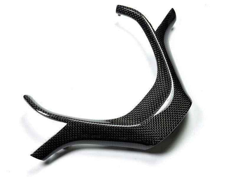 AutoTecknic Carbon Fiber Steering Wheel Trim - F20 1-Series | F22 2-Series | F30/ F34 3-Series | F32/ F36 4-Series-Interior-Silicon Valley Bimmer
