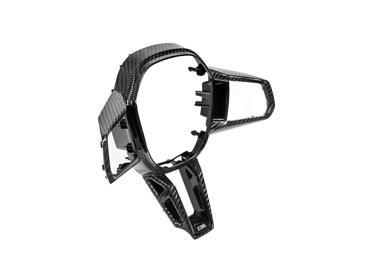 AutoTecknic Carbon Fiber Steering Wheel Trim - G45 X3 M-Sport-Interior-Silicon Valley Bimmer
