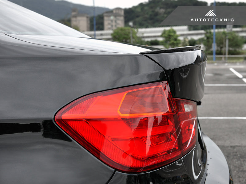 AutoTecknic Carbon Fiber Trunk Lip Spoiler - F80 M3 | F30 3-Series-Exterior-Silicon Valley Bimmer