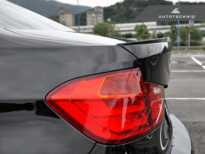 AutoTecknic Carbon Fiber Trunk Lip Spoiler - F80 M3 | F30 3-Series-Exterior-Silicon Valley Bimmer