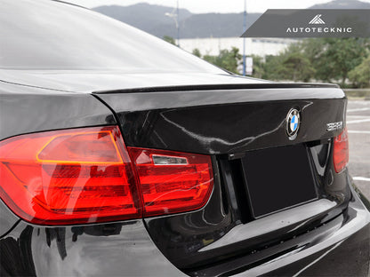 AutoTecknic Carbon Fiber Trunk Lip Spoiler - F80 M3 | F30 3-Series-Exterior-Silicon Valley Bimmer