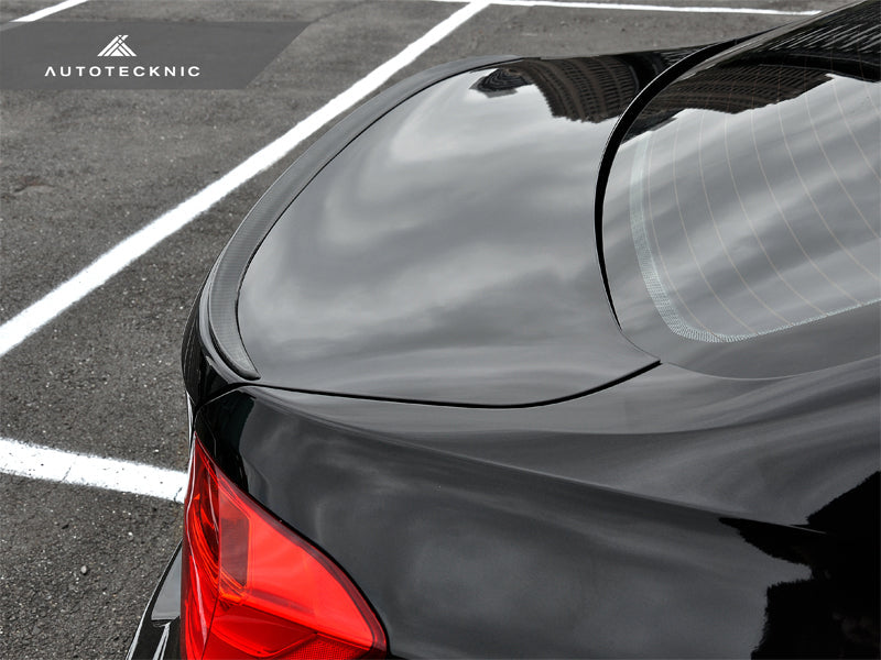 AutoTecknic Carbon Fiber Trunk Lip Spoiler - F80 M3 | F30 3-Series-Exterior-Silicon Valley Bimmer