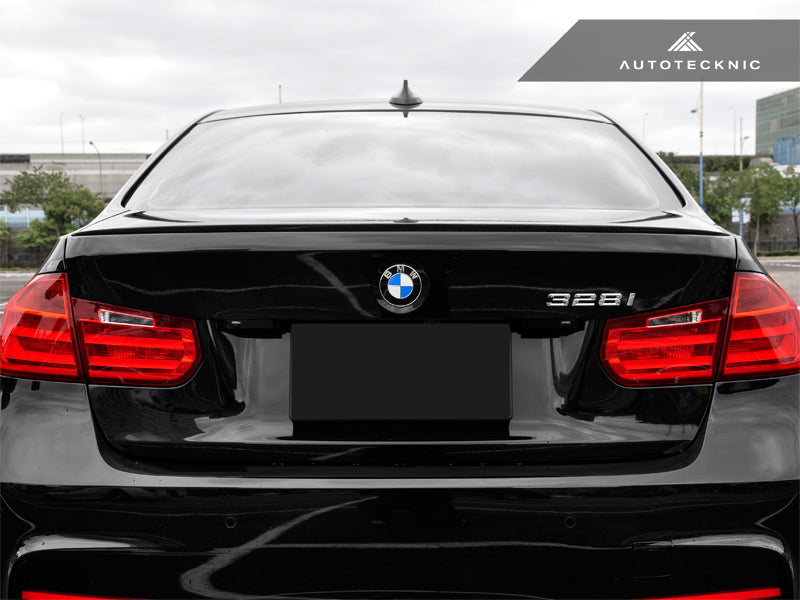 AutoTecknic Carbon Fiber Trunk Lip Spoiler - F80 M3 | F30 3-Series-Exterior-Silicon Valley Bimmer
