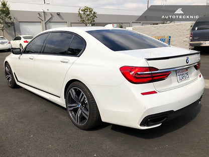AutoTecknic Carbon Fiber Trunk Lip Spoiler - G11/ G12 7-Series-Exterior-Silicon Valley Bimmer