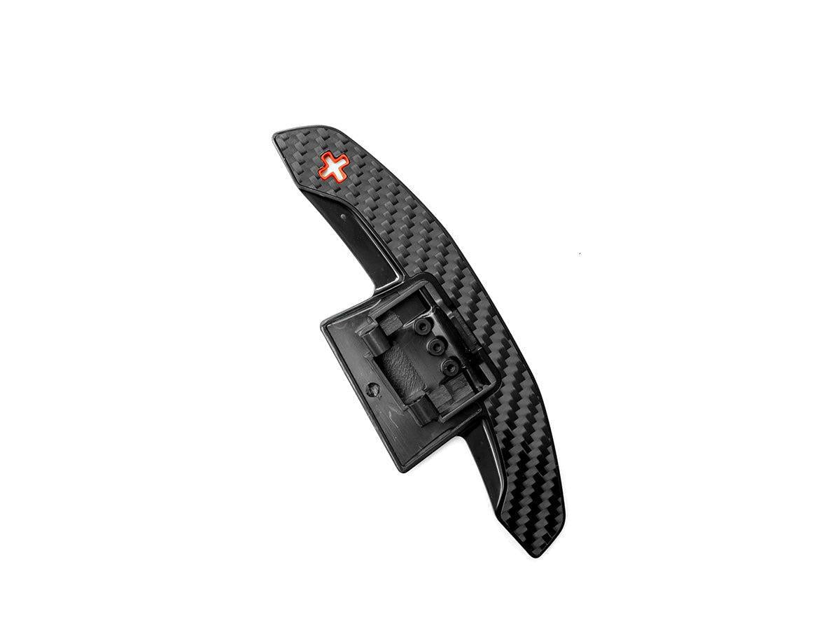 AutoTecknic Carbon Fiber V2 Pole Position Shift Paddles - BMW G9X M5 & More 2024-Up-Competition Shift Paddles-Silicon Valley Bimmer