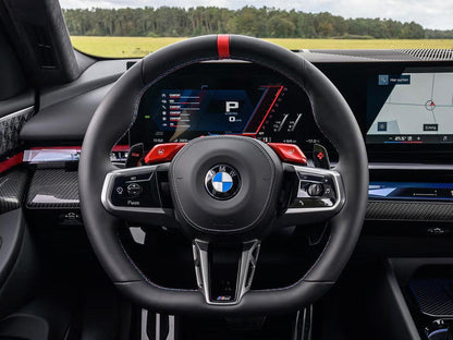 AutoTecknic Carbon Fiber V2 Pole Position Shift Paddles - BMW G9X M5 & More 2024-Up-Competition Shift Paddles-Silicon Valley Bimmer