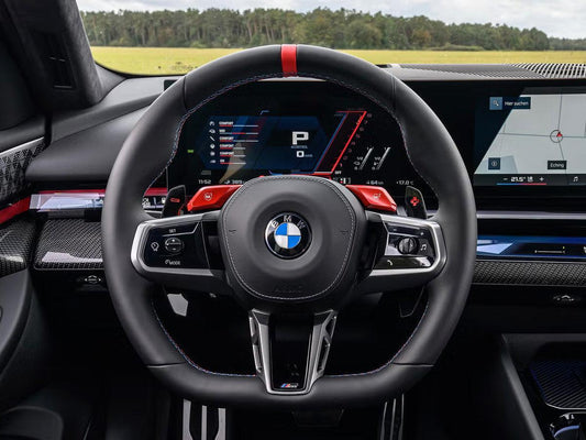 AutoTecknic Carbon Fiber V2 Pole Position Shift Paddles - BMW G9X M5 & More 2024-Up-Competition Shift Paddles-Silicon Valley Bimmer