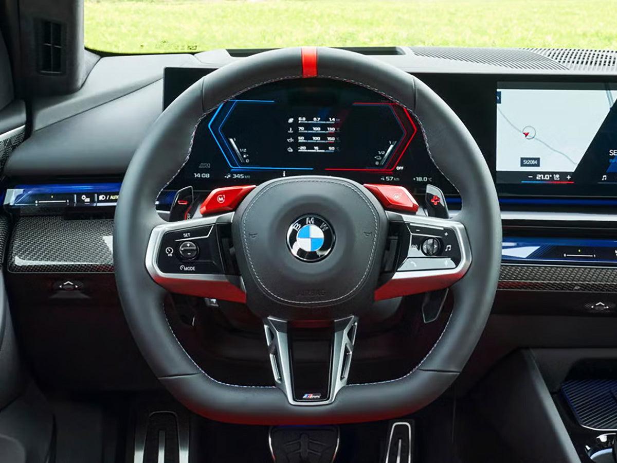 AutoTecknic Carbon Fiber V2 Pole Position Shift Paddles - BMW G9X M5 & More 2024-Up-Competition Shift Paddles-Silicon Valley Bimmer