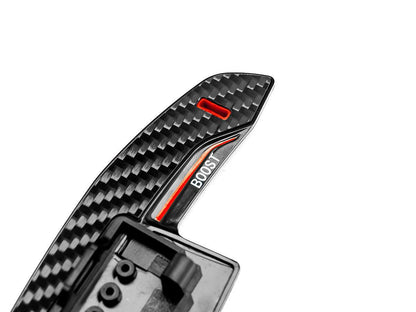 AutoTecknic Carbon Fiber V2 Pole Position Shift Paddles - BMW G9X M5 & More 2024-Up-Competition Shift Paddles-Silicon Valley Bimmer