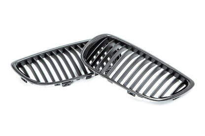 AutoTecknic Carbon Front Grille Set - E92/ E93 3-Series Pre-LCI (Including E9X M3)-Exterior-Silicon Valley Bimmer