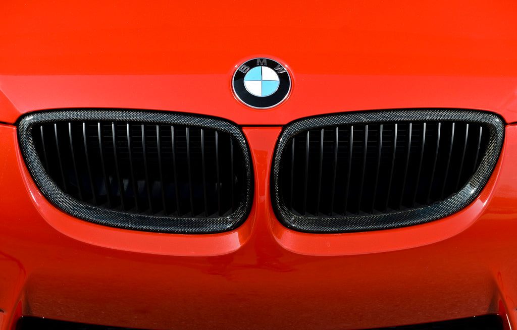 AutoTecknic Carbon Front Grille Set - E92/ E93 3-Series Pre-LCI (Including E9X M3)-Exterior-Silicon Valley Bimmer