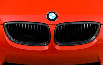AutoTecknic Carbon Front Grille Set - E92/ E93 3-Series Pre-LCI (Including E9X M3)-Exterior-Silicon Valley Bimmer