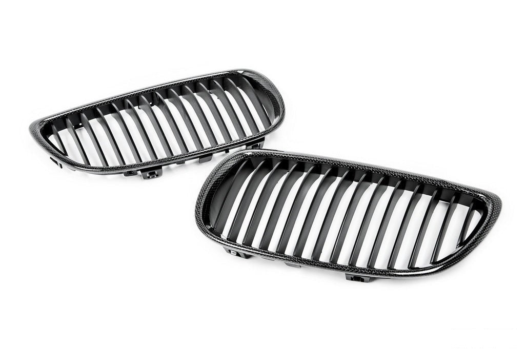 AutoTecknic Carbon Front Grille Set - E92/ E93 3-Series Pre-LCI (Including E9X M3)-Exterior-Silicon Valley Bimmer
