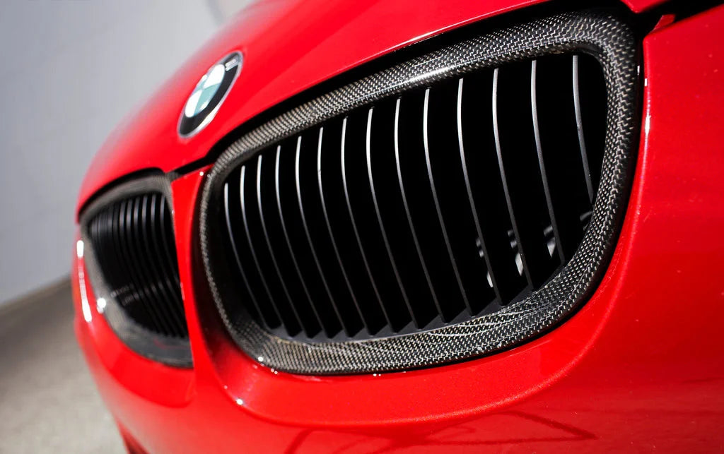 AutoTecknic Carbon Front Grille Set - E92/ E93 3-Series Pre-LCI (Including E9X M3)-Exterior-Silicon Valley Bimmer