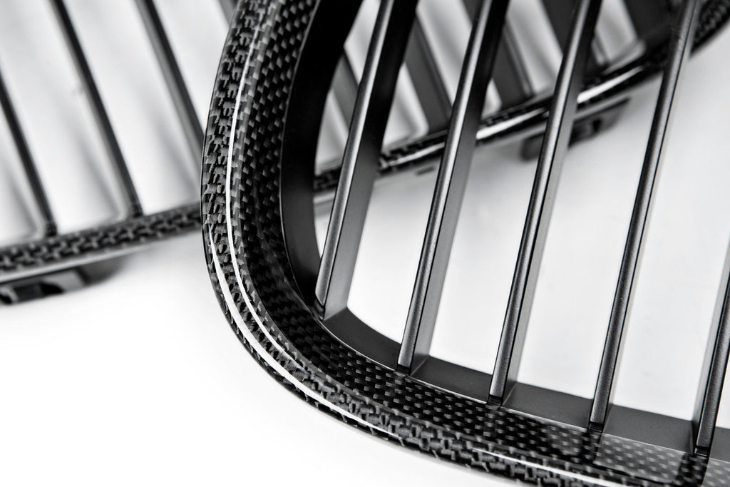 AutoTecknic Carbon Front Grille Set - E92/ E93 3-Series Pre-LCI (Including E9X M3)-Exterior-Silicon Valley Bimmer