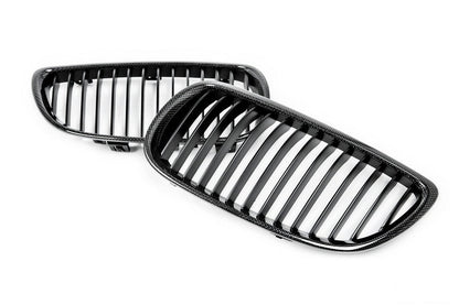 AutoTecknic Carbon Front Grille Set - E92/ E93 3-Series Pre-LCI (Including E9X M3)-Exterior-Silicon Valley Bimmer