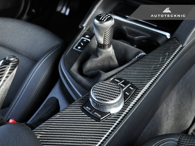 AutoTecknic Carbon I-Drive Touch Controller Cover - BMW F-Chassis & G-Chassis 2014-Up-Interior-Silicon Valley Bimmer