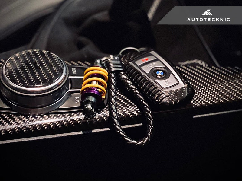 AutoTecknic Carbon I-Drive Touch Controller Cover - BMW F-Chassis & G-Chassis 2014-Up-Interior-Silicon Valley Bimmer