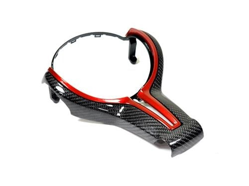 AutoTecknic Carbon Outer Steering Wheel Trim - F-Chassis M Vehicles-Interior-Silicon Valley Bimmer