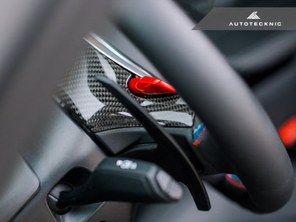 AutoTecknic Carbon Steering Wheel Top Cover - G05 X5 | G06 X6 | G07 X7-Interior-Silicon Valley Bimmer