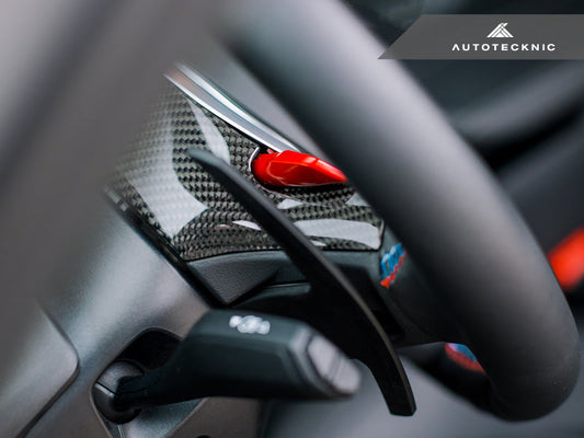 AutoTecknic Carbon Steering Wheel Top Cover - G05 X5 | G06 X6 | G07 X7-Interior-Silicon Valley Bimmer