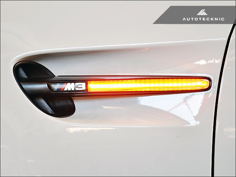 AutoTecknic Clarity 24 LED Fender Turn Signal Set - E90 M3 | E92 M3 | E93 M3-Exterior-Silicon Valley Bimmer