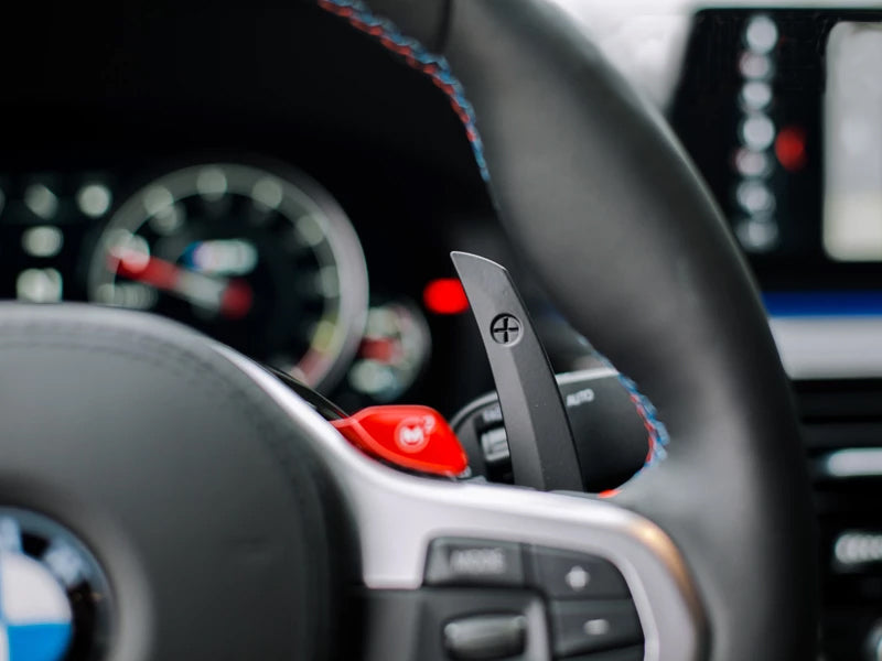 AutoTecknic Competition Shift Paddles - F90 M5 | G30 5-Series | G32 6-Series GT-Interior-Silicon Valley Bimmer