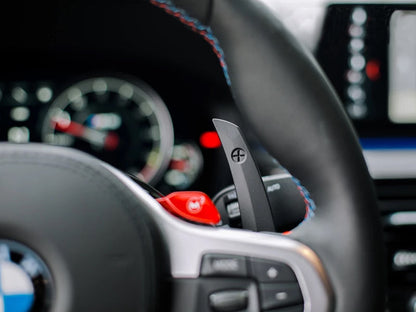 AutoTecknic Competition Shift Paddles - F90 M5 | G30 5-Series | G32 6-Series GT-Interior-Silicon Valley Bimmer
