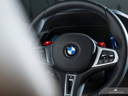 AutoTecknic Competition Shift Paddles - F90 M5 | G30 5-Series | G32 6-Series GT-Interior-Silicon Valley Bimmer